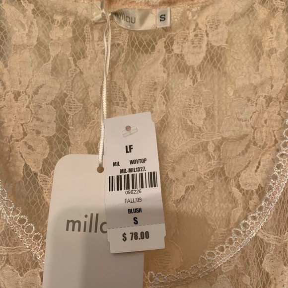 Millau Lace Crop Top - Picture 3 of 5